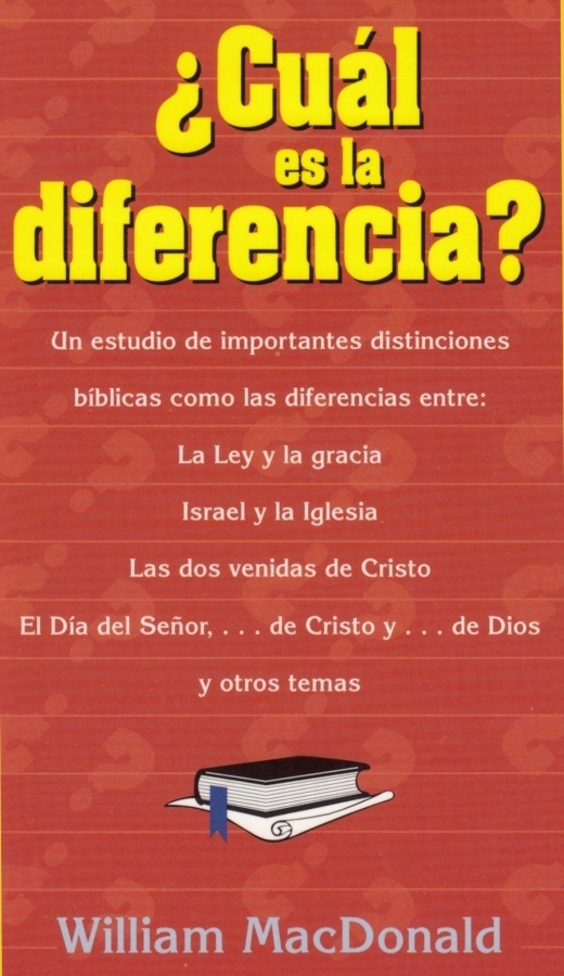 Cuál es la diferencia? (Spanisch)